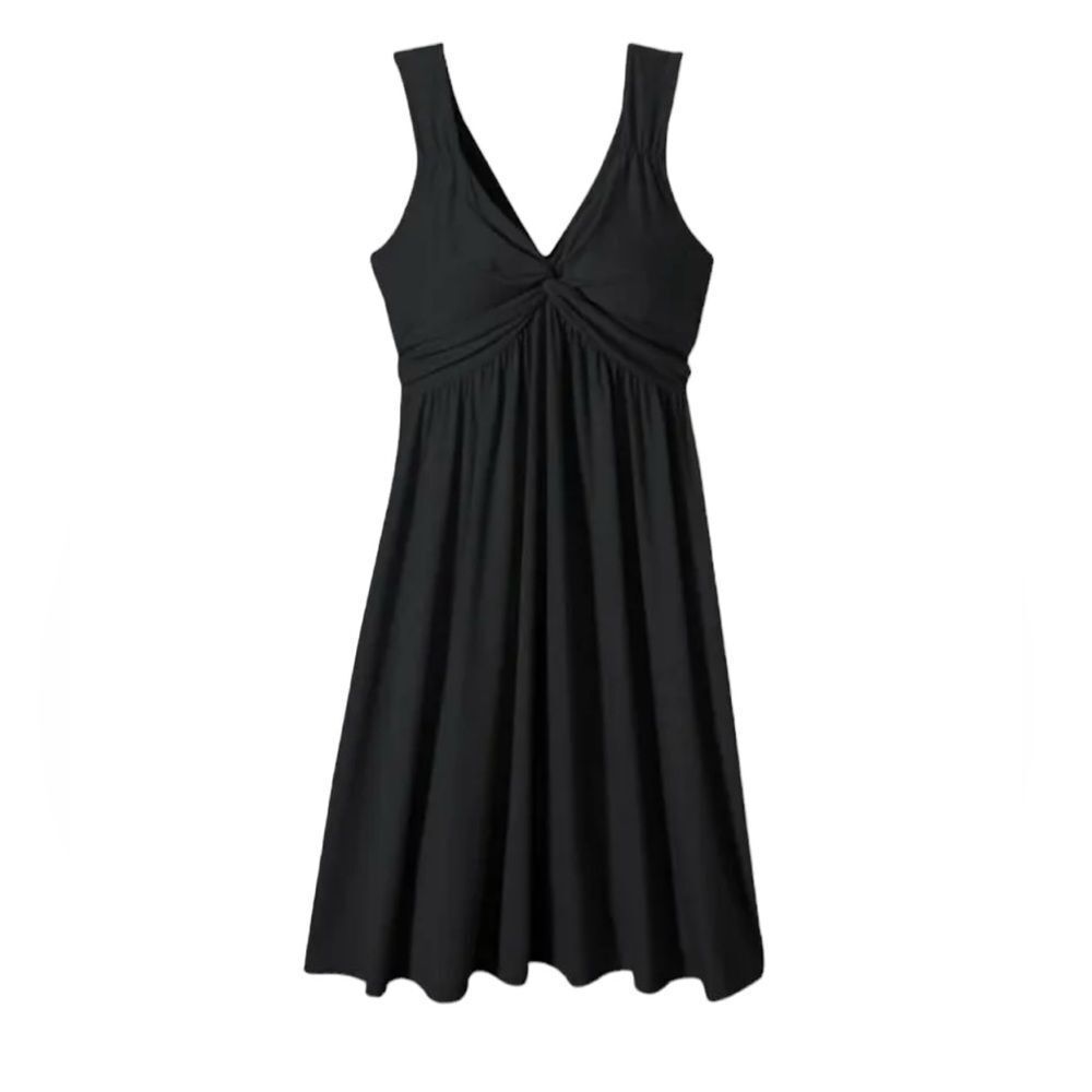 Patagonia Black Sleeveless Midi Dress
